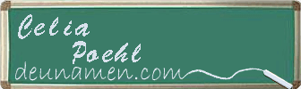 Celia Poehl Visitenkarte